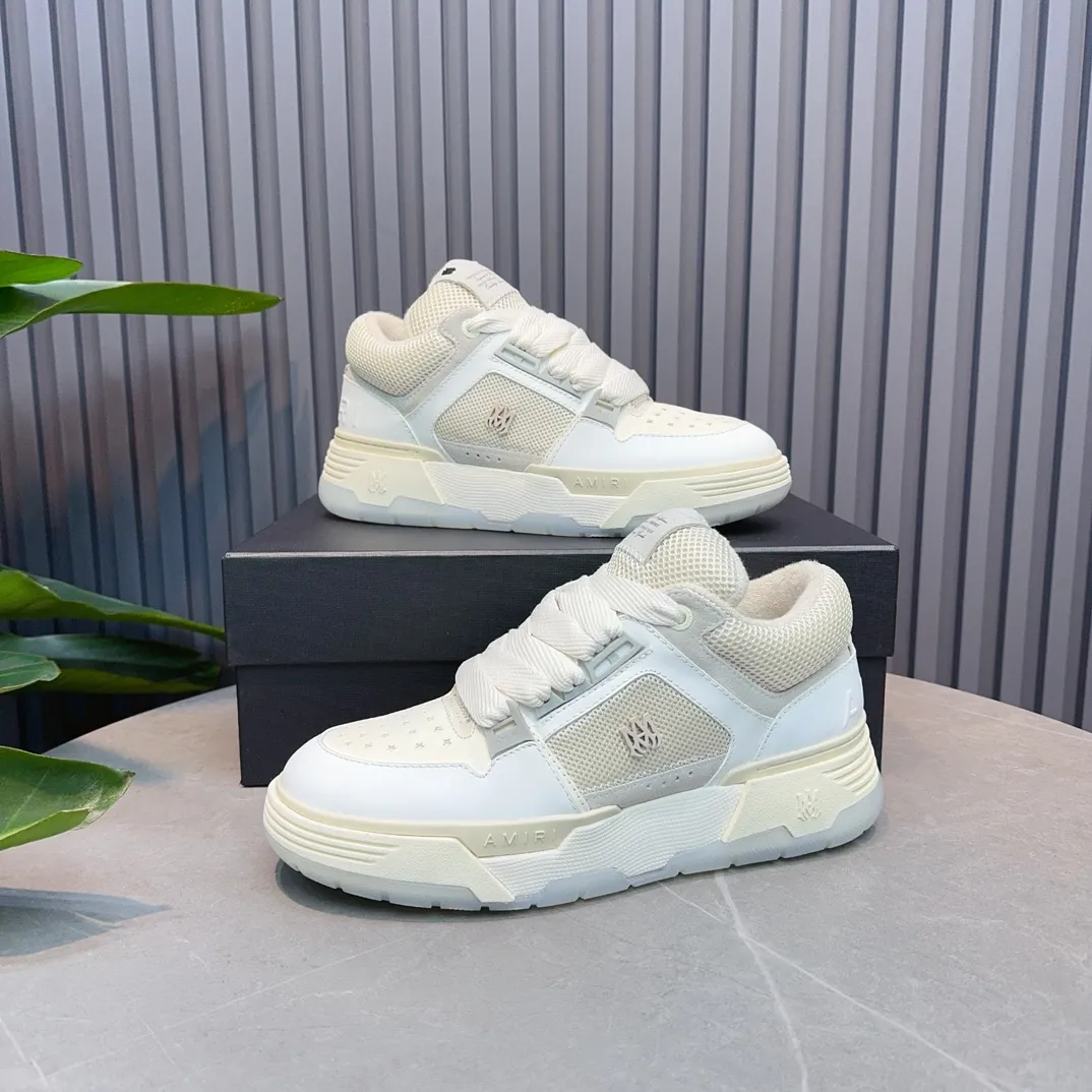 Men's shoes 💰660💰 AMIRI AMIRI trendy brand hot sale 🔥 Available all year round, couples 💑 Official website synchronization Imported fabrics 1⃣️ vs 1⃣️ replica, original factory special original sole, 35-45 (45. non-refundable)